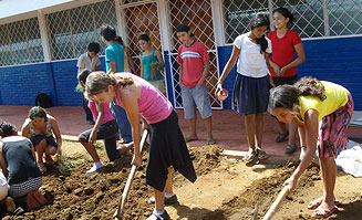 Das Projekt Grüne Schule in Nicaragua.