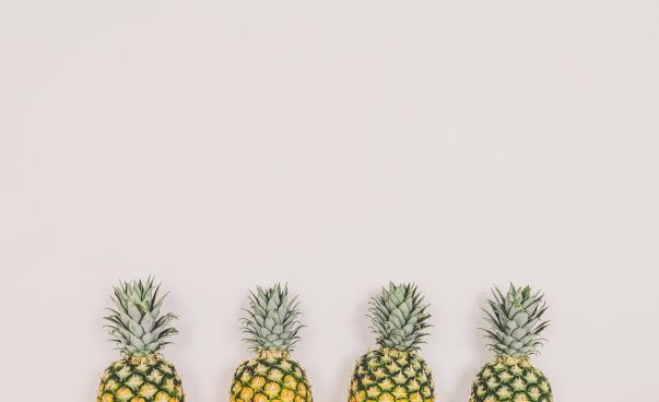 Vier Ananas