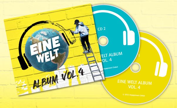 Cover des neuen Eine Welt-Albums.
